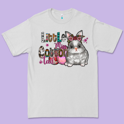 Little Miss Cotton Tail Premium Tee Designed By Cowhidedigitalart