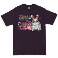 Plum Little Miss Cotton Tail Premium Tee - CowhideDigitalArt