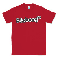 Red BILLABONG LIGHT Classic Tee - linhVisuals