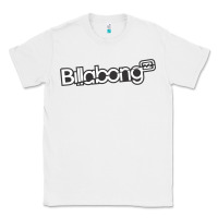 White BILLABONG LIGHT Classic Tee - linhVisuals