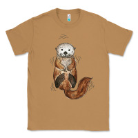 Toasted Coconut otter Classic Tee - linhVisuals