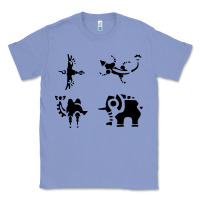Colony Blue divine beasts symbols Classic Tee - linhVisuals