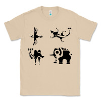 Mushroom divine beasts symbols Classic Tee - linhVisuals