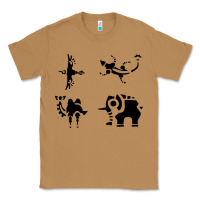 Toasted Coconut divine beasts symbols Classic Tee - linhVisuals