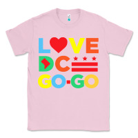 Bubblegum Pink #love dc go go Classic Tee - linhVisuals