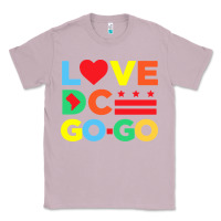 Lilac #love dc go go Classic Tee - linhVisuals