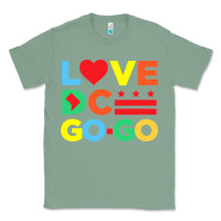Sage #love dc go go Classic Tee - linhVisuals