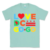 Seafoam #love dc go go Classic Tee - linhVisuals
