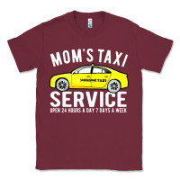 Burgundy moms taxi service Classic Tee - linhVisuals