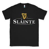 Black slainte irish drink Classic Tee - linhVisuals