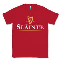 Red slainte irish drink Classic Tee - linhVisuals