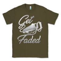 Get Faded Barber Barbershop Hairdresser Pullover Hoodie Classic Tee | Teevron