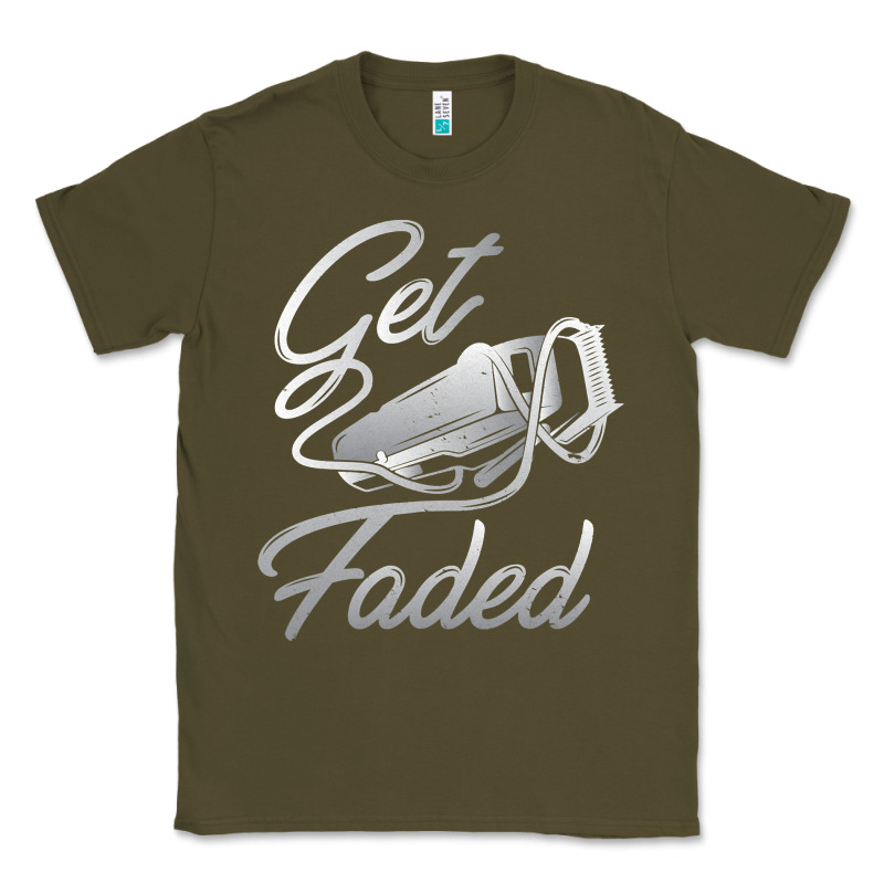 Get Faded Barber Barbershop Hairdresser Pullover Hoodie Classic Tee by linhVisuals | Teevron