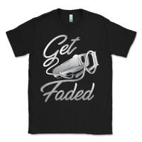 Get Faded Barber Barbershop Hairdresser Pullover Hoodie Classic Tee | Teevron