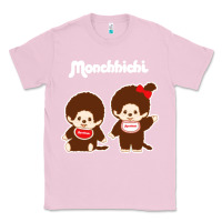 Bubblegum Pink monchichi Classic Tee - linhVisuals