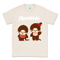 Natural monchichi Classic Tee - linhVisuals