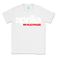White aprillian racing Classic Tee - linhVisuals