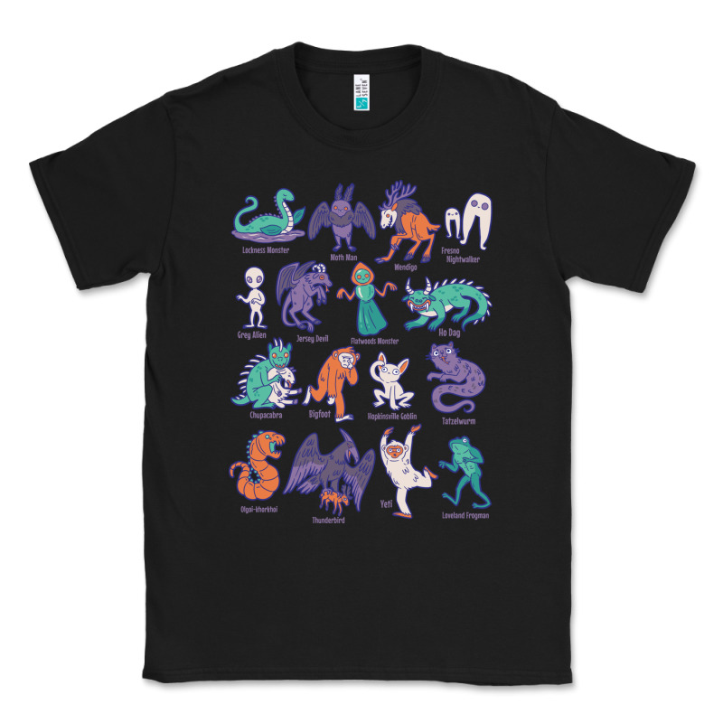 Cryptid Creatures   Mythology Classic Tee by linhVisuals | Teevron