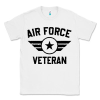 White air force veteran Classic Tee - linhVisuals