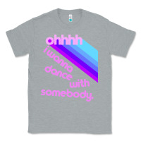 Heather Grey ohhhhh i wanna dance with somebody Classic Tee - linhVisuals