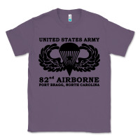 Lavender army 82nd airborne Classic Tee - linhVisuals