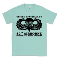 Seafoam army 82nd airborne Classic Tee - linhVisuals