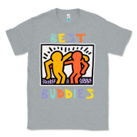Heather Grey best buddies has landed Classic Tee - linhVisuals