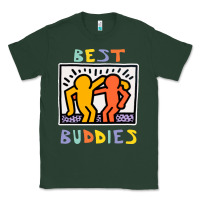 Sports Green best buddies has landed Classic Tee - linhVisuals