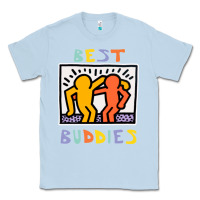 Dusty Blue best buddies has landed Classic Tee - linhVisuals