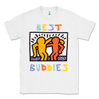 White best buddies has landed Classic Tee - linhVisuals