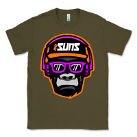 Army Green #suns jammin gorilla Classic Tee - linhVisuals