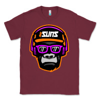 Burgundy #suns jammin gorilla Classic Tee - linhVisuals