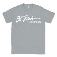 Heather Grey bc rich guitar Classic Tee - linhVisuals