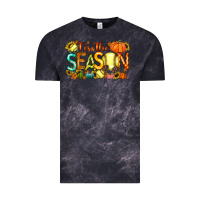 Cloud Black tis the season softball Vintage Tee - RacoonDesign