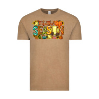 Vintage Coffee tis the season softball Vintage Tee - RacoonDesign