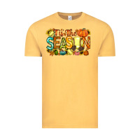 Vintage Mustard tis the season softball Vintage Tee - RacoonDesign