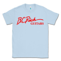 Dusty Blue bc rich guitar Classic Tee - linhVisuals