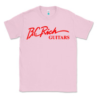 Bubblegum Pink bc rich guitar Classic Tee - linhVisuals