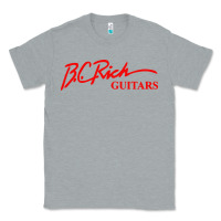 Heather Grey bc rich guitar Classic Tee - linhVisuals