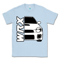 Dusty Blue W R X cars Classic Tee - linhVisuals