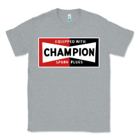 Heather Grey champion spark plugs company Classic Tee - linhVisuals