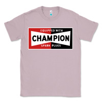 Lilac champion spark plugs company Classic Tee - linhVisuals