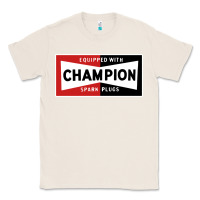 Natural champion spark plugs company Classic Tee - linhVisuals