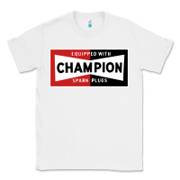 White champion spark plugs company Classic Tee - linhVisuals
