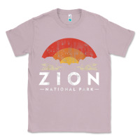 Lilac retro zion national park us vintage utah adventure hiking Classic Tee - linhVisuals