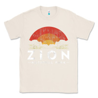 Natural retro zion national park us vintage utah adventure hiking Classic Tee - linhVisuals
