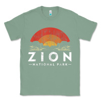 Sage retro zion national park us vintage utah adventure hiking Classic Tee - linhVisuals