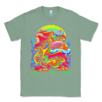 Sage psychedelic t  shirt psychedelic dream t  shirt Classic Tee - linhVisuals