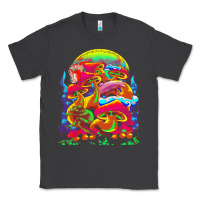 Smoke psychedelic t  shirt psychedelic dream t  shirt Classic Tee - linhVisuals