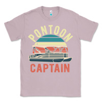 Lilac pontoon captain vintage boating party funny gift for pontooning lover Classic Tee - linhVisuals